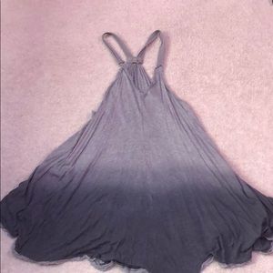 Flowy long tank top